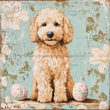 Dog Sign, Doodle Sign, DCO-13000, Sign For Wreath, 10x10